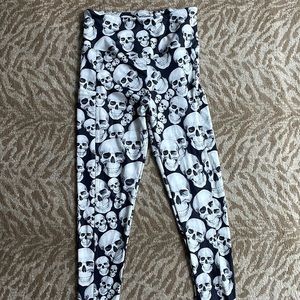 Skull Leggins - Size Small